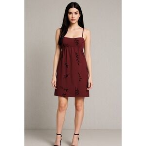 Vintage City Triangles Babydoll Dress Juniors 7 Whimsigoth‎ Vamp Y2K HOCO Mini